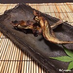 御料理 寺沢 - 天竜川の鮎焼き