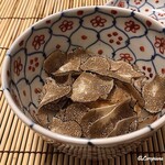 御料理 寺沢 - ﾄﾘｭﾌ飛龍頭のﾄﾘｭﾌ掛け