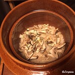 御料理 寺沢 - 松茸の炊込みごはん