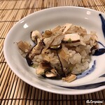 御料理 寺沢 - 松茸の炊込みごはん