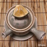 御料理 寺沢 - 椀物代わりの土瓶蒸し