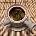御料理 寺沢 - 松茸と甘鯛の土瓶蒸し