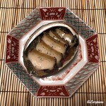 御料理 寺沢 - 三陸産 蒸し鮑