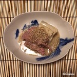 御料理 寺沢 - いわて牛ﾛｰｽの胡麻しゃぶ