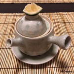 御料理 寺沢 - 椀物代わりの土瓶蒸し
