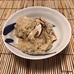 御料理 寺沢 - 松茸の炊込みごはん