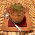 御料理 寺沢 - ﾌﾞﾗﾏﾝｼﾞｪ､ﾏﾝｺﾞ､ﾏﾝｺﾞｾﾞﾘｰ､ﾋﾟｵｰﾈ