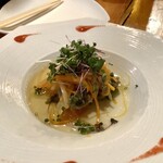 活海酒 - 【お通しのひとつ】魚の南蛮酢(…だったと思います)