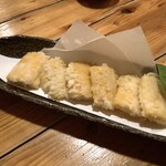 活海酒 - とうもろこし天プラ 580円