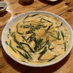 活海酒 - ニラ玉 550円