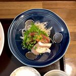 和食とおでん 真路n - おでん膳 ¥1,000 の刺身