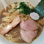 おおぜき中華そば店 - 追い焼きアゴそば