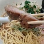 おおぜき中華そば店 - 鶏チャーシューリフト