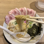 鶏そば 啜る 伏見はなれ - 