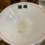 らーめん健心 - 完汁してもうたぁ〜✨✨✨