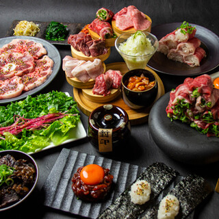 All-you-can-eat high-quality Yakiniku (Grilled meat)!