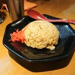 中華そば とみ屋 - 半チャーハン270円