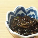 Squid ink black kimchi