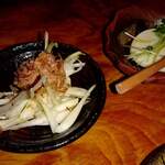 まーちぬ家 - 島ラッキョウ、じーまみ豆腐