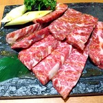 肉道楽 - 特選和牛上ハラミｘ２