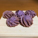 菓子屋 シルシ - 紫芋のクッキー