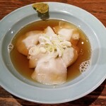 市民酒場 月輪 - 親鳥煮干し水餃子 680円