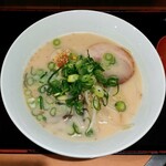 上六庵 - 和風とんこつラーメン（500円）