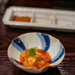 鳥田中 - 2020.10 七谷地鶏胸肉ヅケ黄身醤油