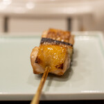 鳥田中 - 2020.10 京都七谷地鶏腿肉のネギ間