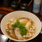 鳥田中 - 2020.10 広田湾産牡蠣だし鶏そば（900円）