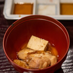 鳥田中 - 2020.10 七谷地鶏のすき焼き