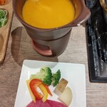 Oniusu - お通しのチーズフォンデュ