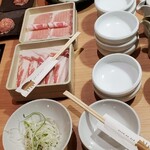 きんのぶた アクロスプラザ八尾店 - 最初のセット