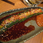 益市 - きゅうりの一本漬け