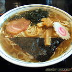 ミニミニ庵 福家 - ラーメン（具入り）500円