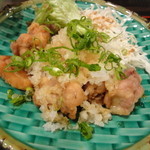 徳島魚一番　新 - 鶏唐揚げおろしポン酢