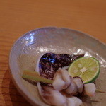 魚菜料理 縄屋 - 炙鳥貝（やきとりがひ）