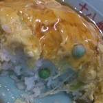 十八番 - 白飯の量や餡の量も絶妙です