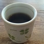 ゆず - 食後サービスでいただいた花咲茶(ジャスミンの香りのお茶)