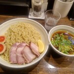 櫻井中華そば店 - 特製 つけ麺 大盛