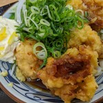 丸亀製麺  - タル鶏天ぶっかけ