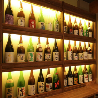 <Carefully selected sake from all over the country> We have a selection of carefully selected sake