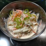 SIGIRIYA Sri Lankan RESTAURANT&BAR - 野菜ライスについてきたサラダ