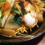龍ちゃん食堂 - バリそばは具沢山(*´∀`)♪
