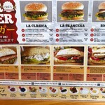Deli's ケーキ＆コーヒー - バーガー&サンドメニュー