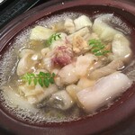 Taru Hachi - 白バイ貝とズイキ葛引き