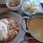 Asian Kitchen chanoma - ココナッツタイカレーランチ　９４０円。