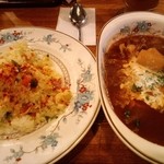 ボルシチ＋バターライス