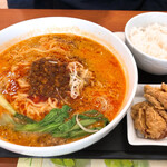 Denizu - 胡麻香る四川風担々麺セット　1,208円(税込)