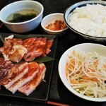 Gyuan - 日替りおすすめランチ[お肉180g]（鶏・豚・やわらかハラミ・カルビ）